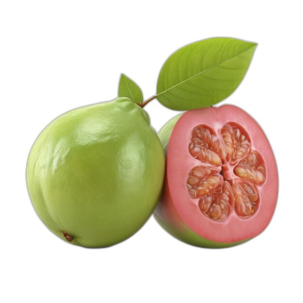 Guava psd on a white background