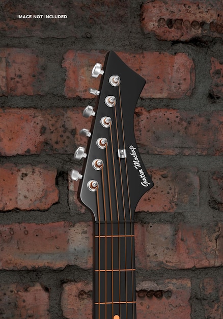 PSD mockup di chitarra