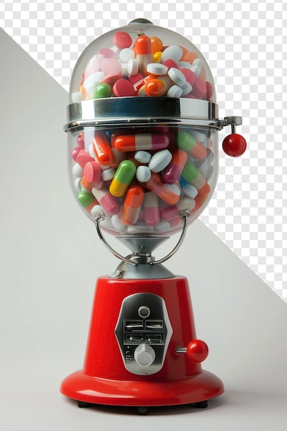 Gumball machine met capsules rx generatie theme