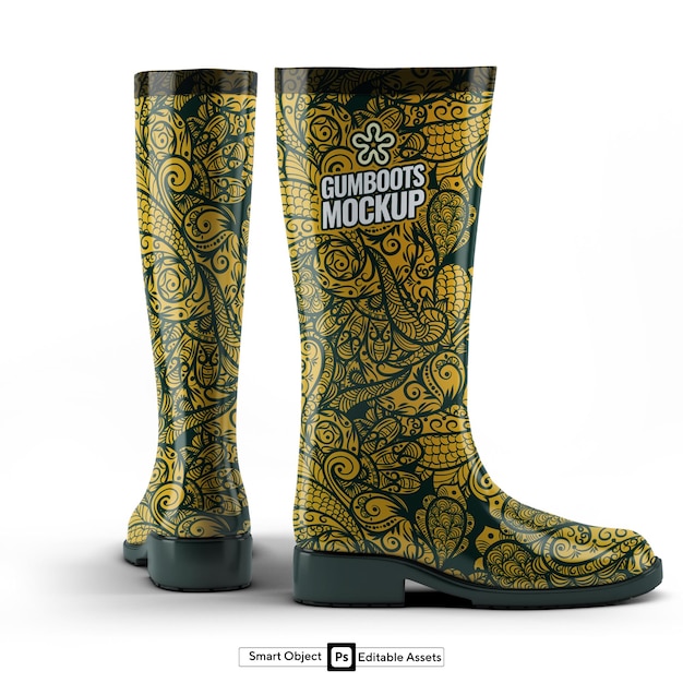 gumboots mockup
