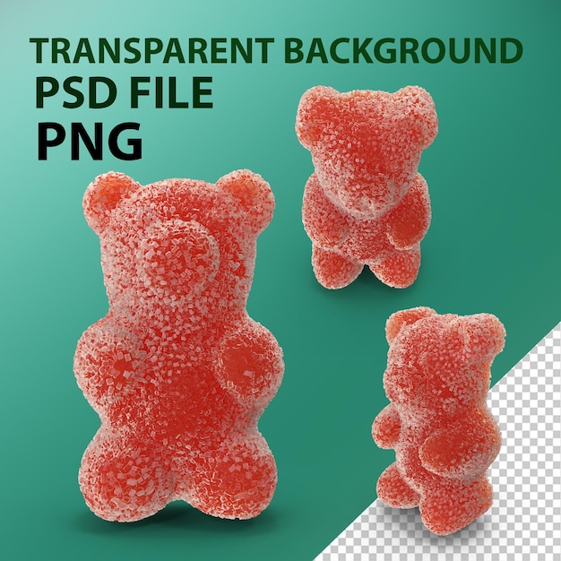 Gummy Bears PNG Transparent Images Free Download