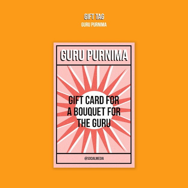 guru purnima  template design