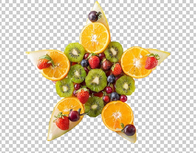 PSD gwiazda z owoców
