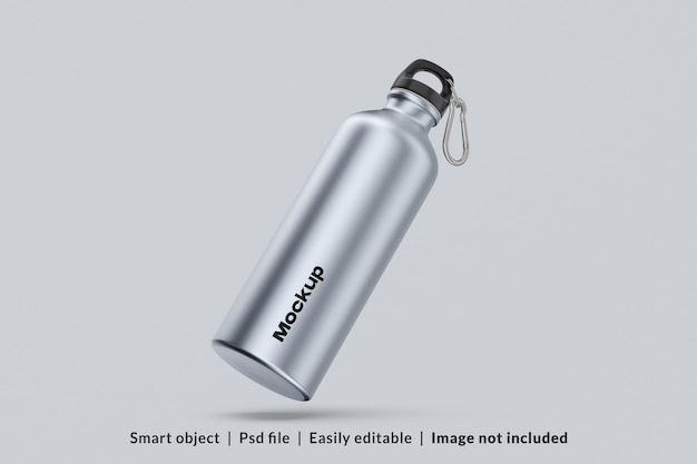 Gym bottle mockup