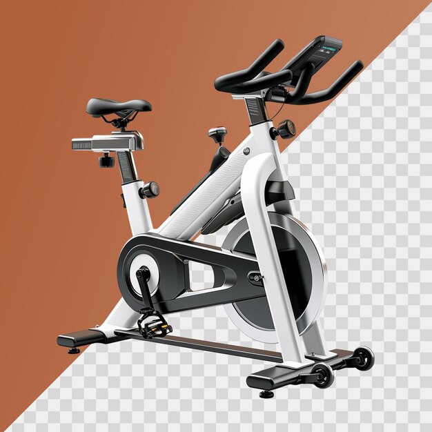 PSD gym equipment isolated on transparent background