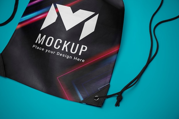 Premium PSD | Gym sack mock-up design