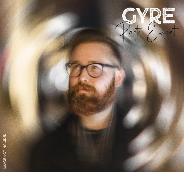 PSD gyre photo effect