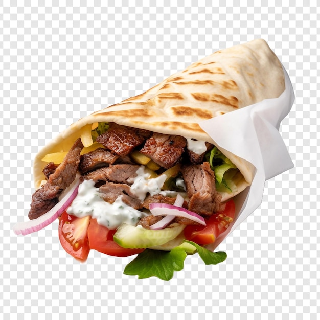 PSD gyros geïsoleerd op een doorzichtige achtergrond