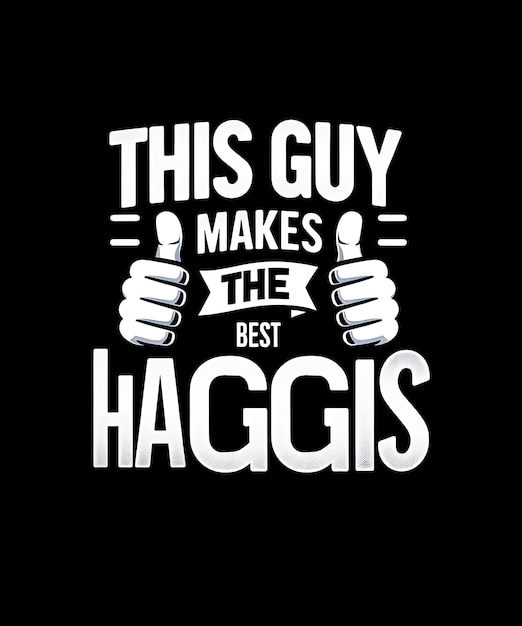 PSD haggis master approval tee