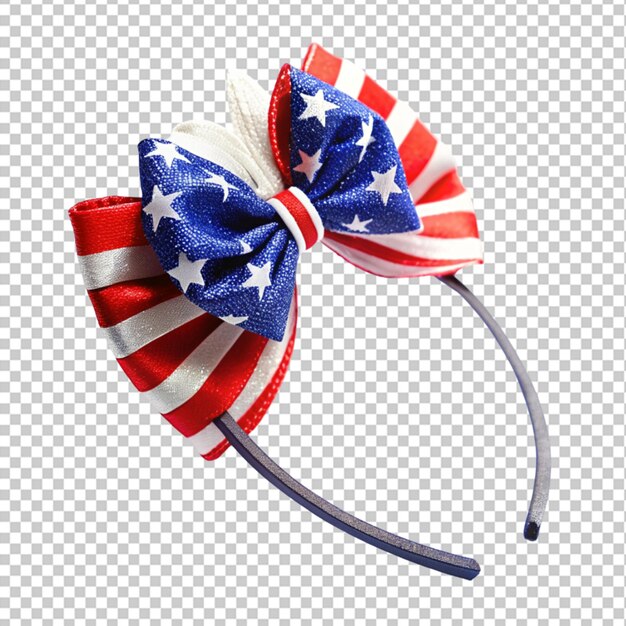 PSD hair band with american flag