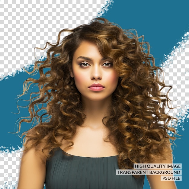 Estensioni dei capelli 3d png clipart sfondo trasparente isolato