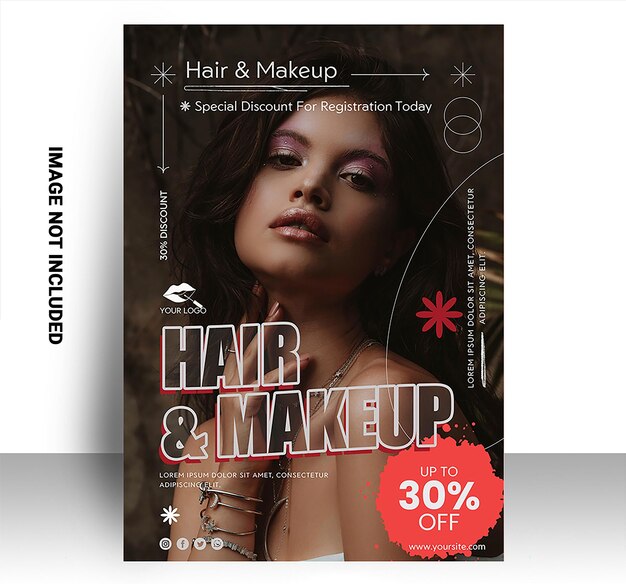 Hair and makeup artist saloon