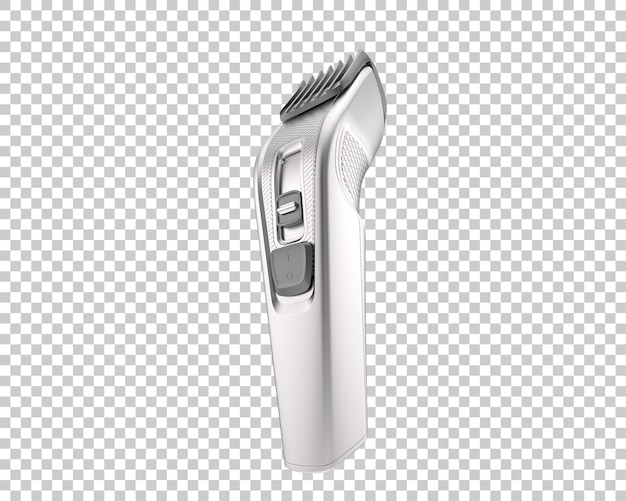 Hair trimmer isolated on transparent background 3d rendering illustration