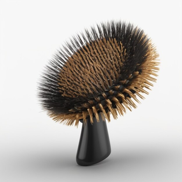 PSD hairbrush psd on a white background