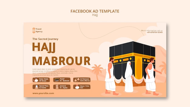 PSD hajj template design