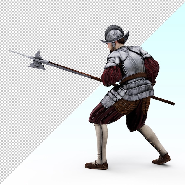Halberdier Średniowieczna jednostka piechoty