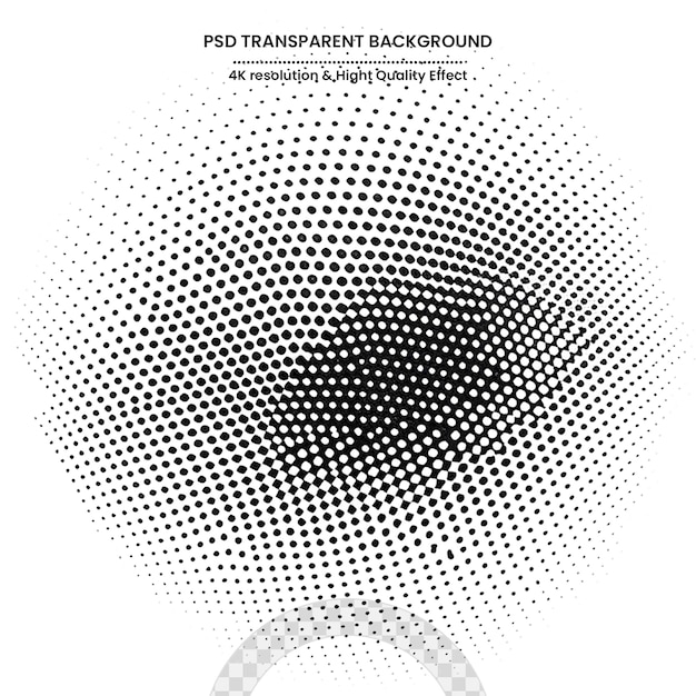 PSD ハーフトーンパターンベクトル グラディエントドットパターン グランジハーフトーン背景