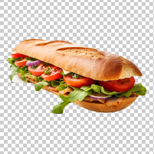PSD halifax donair isolated on transparent background