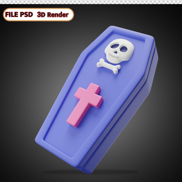 PSD halloween 3d icon