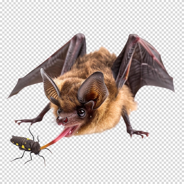 PSD halloween bats isolated on transparent background