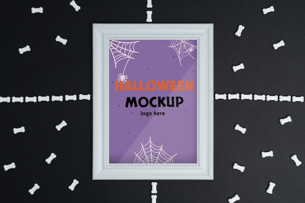 halloween border mock-up assortment