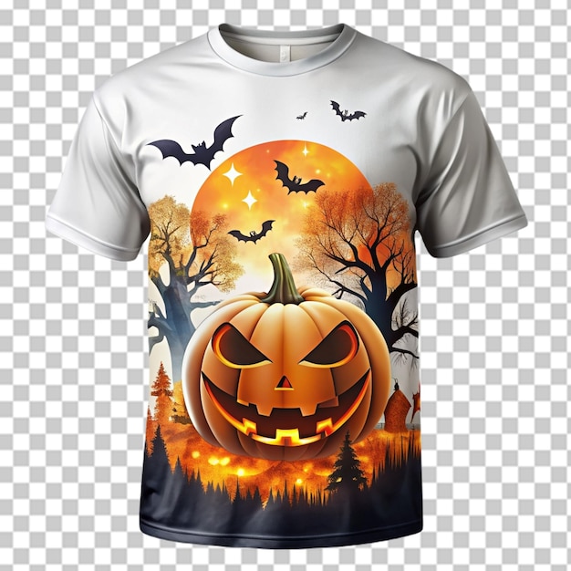 PSD halloween design for t shirt