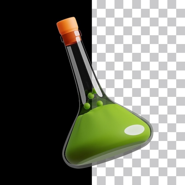 Halloween-drankje 3D-pictogram