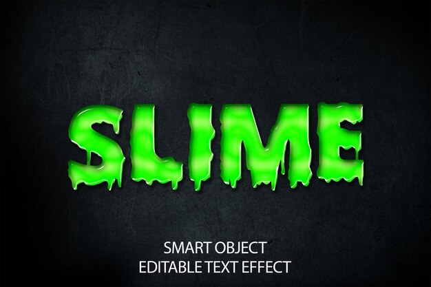 PSD halloween editable text effect psd