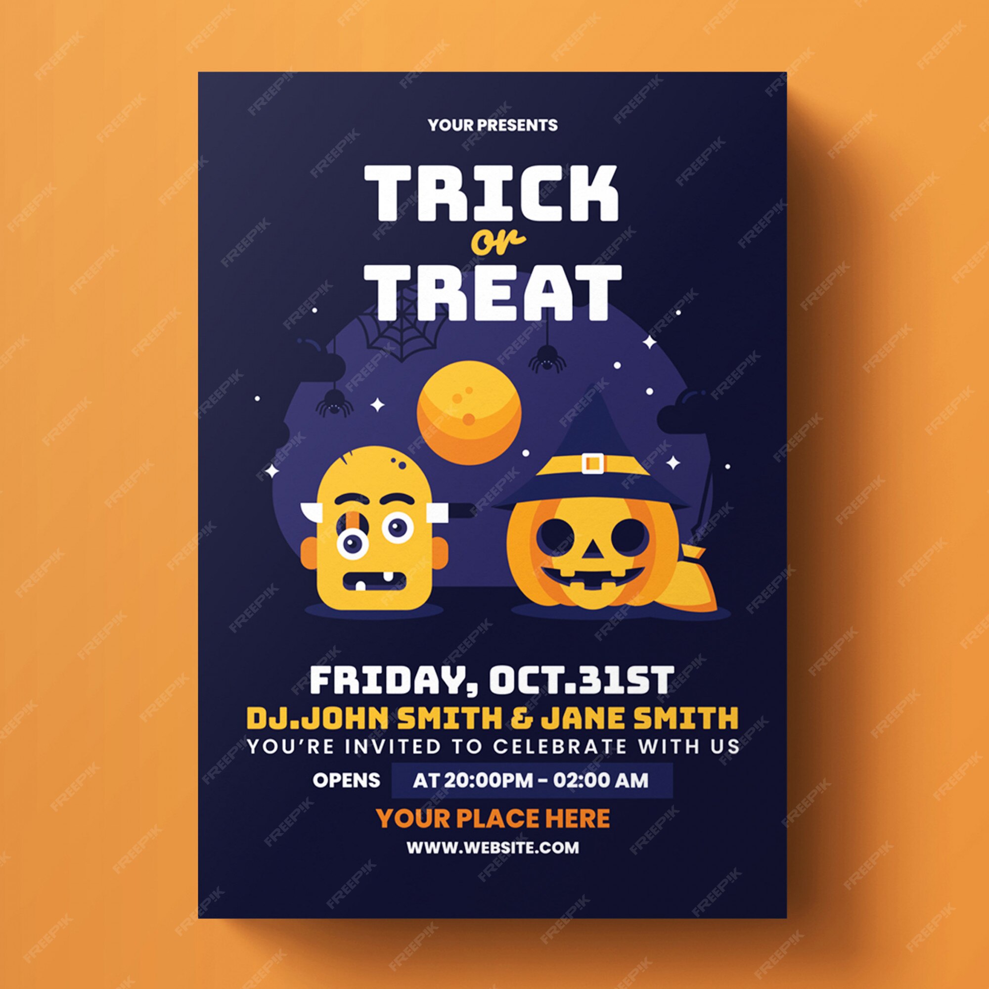 Premium PSD Halloween Flyer Template premium-psd-halloween-flyer-template