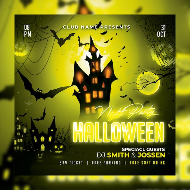 Halloween flyer