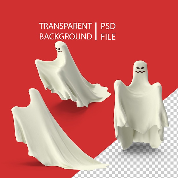 PSD halloween ghost png