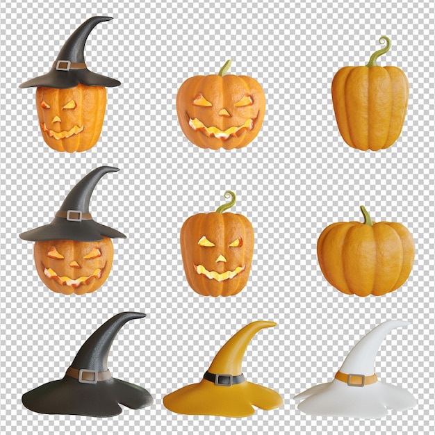 PSD halloween icon alpha transparent background