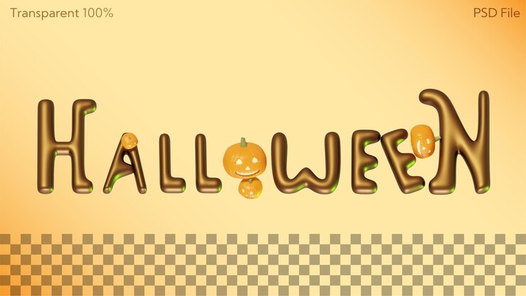 PSD halloween jack o lantern halloween pumpkin
