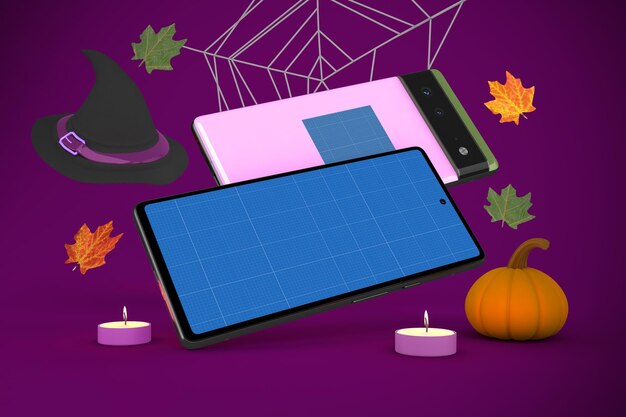 PSD cellulare di halloween