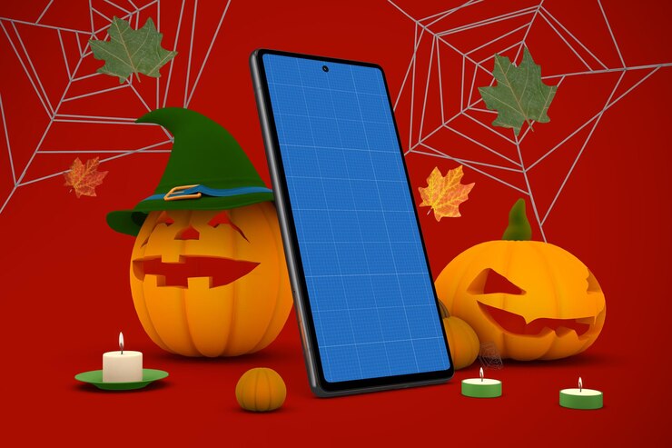 PSD halloween mobile