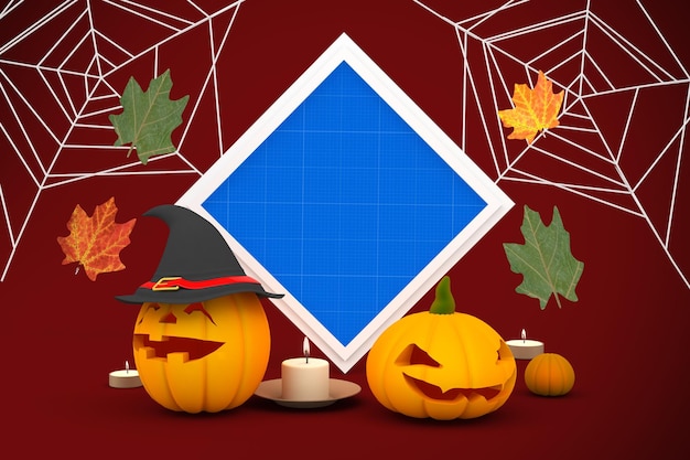 Halloween mockup