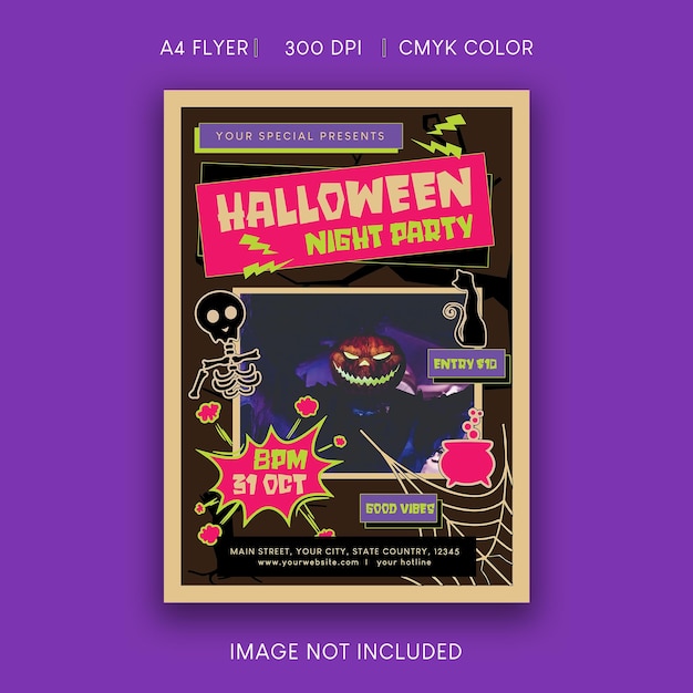 Halloween Party Flyer