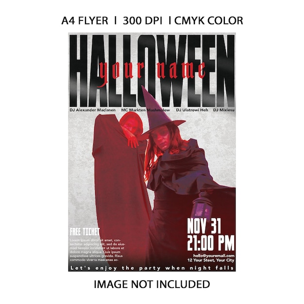 Halloween Party Flyer