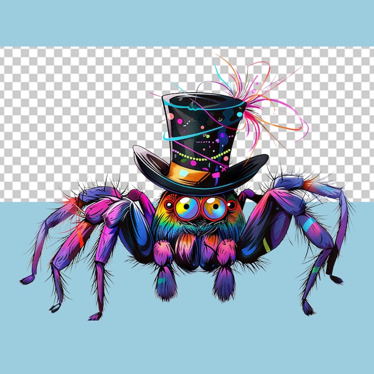 PSD halloween png illustration