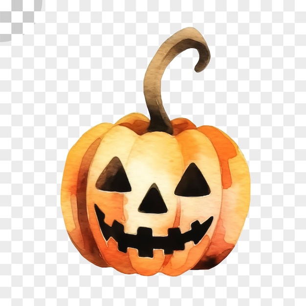 PSD halloween pompoen hefboom o lantaarn transparante achtergrond