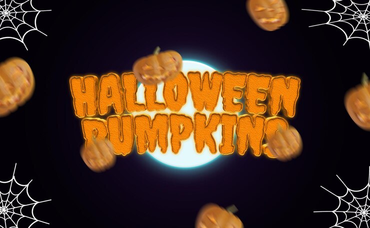 PSD halloween psd smart object easy editable text effect