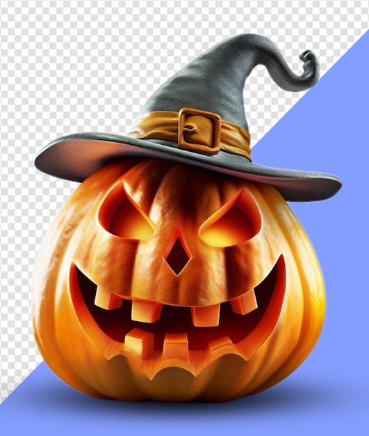 PSD ハロウィーンのカボチャの要素