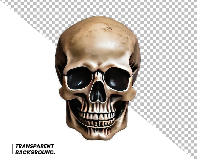 Halloween scull transparante achtergrond