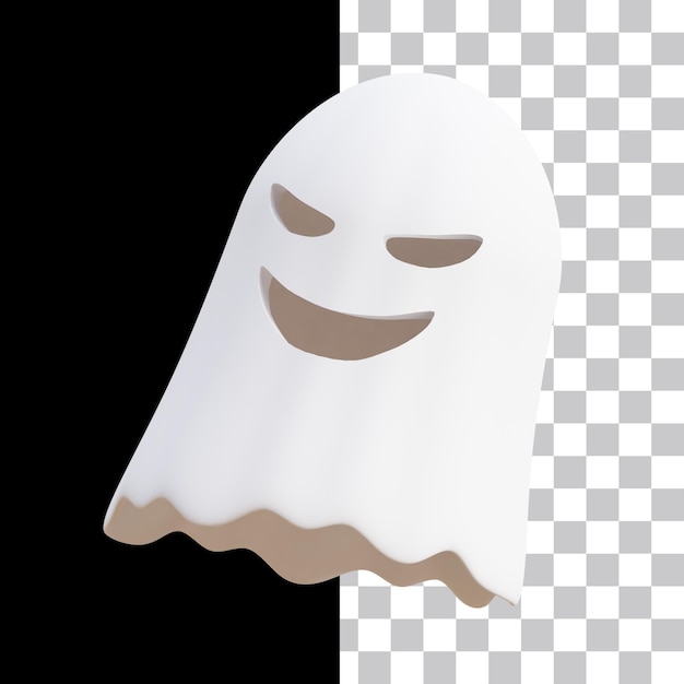 Halloween-spook 3d-pictogram