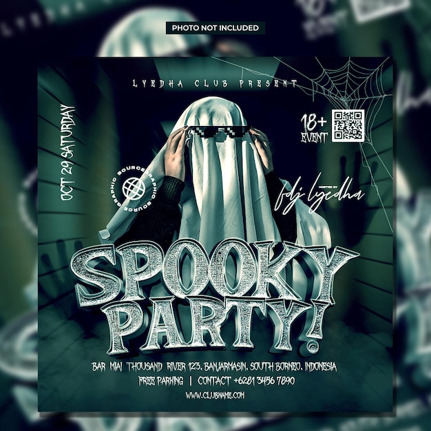 HALLOWEEN CLUB/BAR FLYER Template