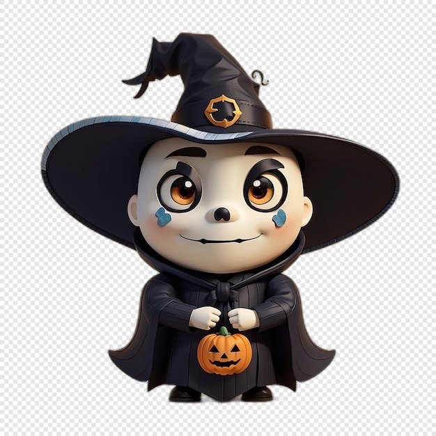 Halloween sticker illustration