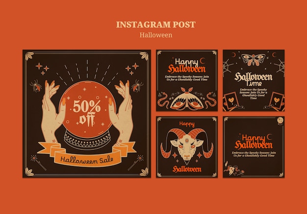 halloween template design