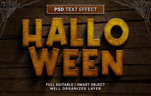 Halloween Text Effect