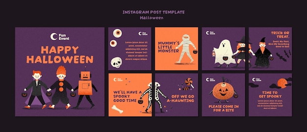 Halloween viering instagram berichten