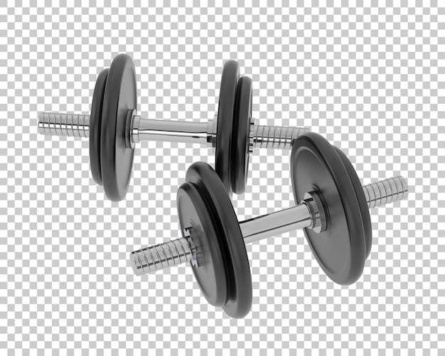 Halter op transparante achtergrond 3D-rendering illustratie